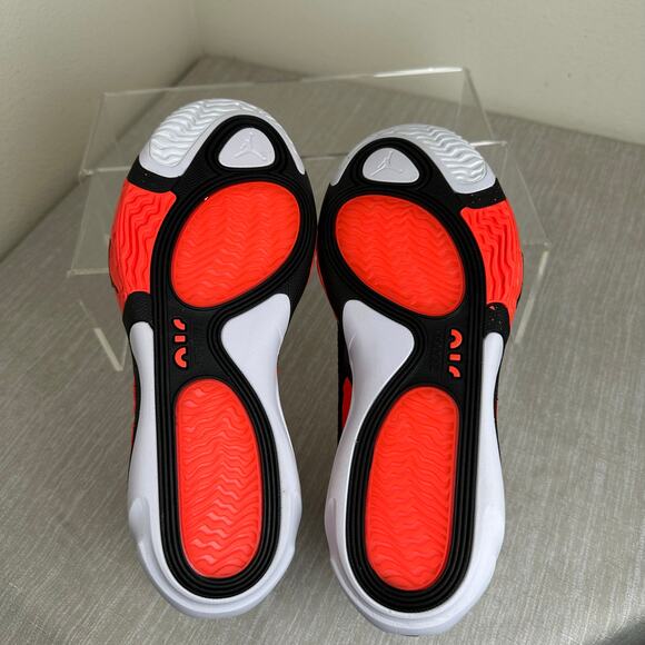 Jordan Tatum 2 Red Cement Basketball Shoes White Black Crimson Mens 7 FJ6457-106 main image 7